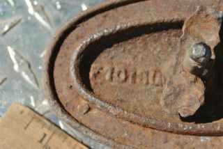 Vintage Ford Fordson Tractor Cast Iron Radiator Cap 3