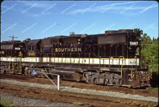Orig Slide Southern Railway Gp38 - 2 5087 Kodachrome Slide Processed