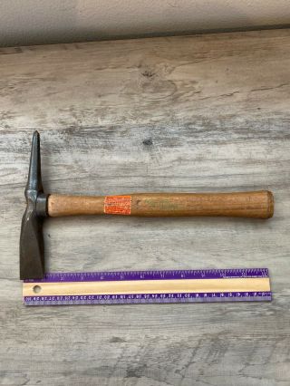 Vintage Atlas Tomahawk Welding Chipping Chisel Hammer Tool Usa