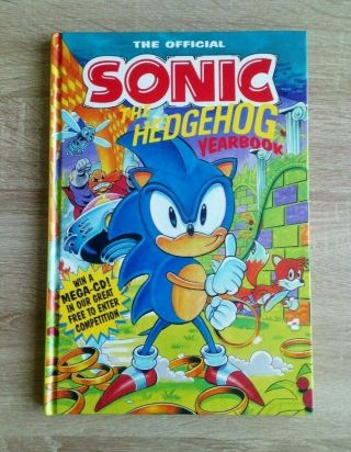 Sonic The Hedgehog Year Book Vintage/retro Gaming Hardback Annual 1991/1992