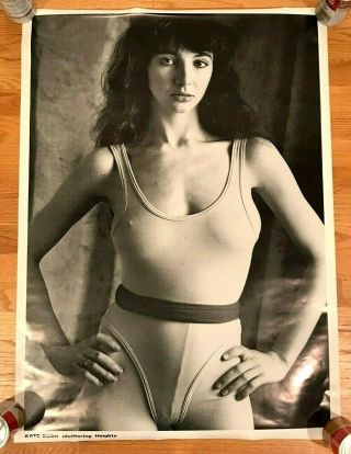 Kate Bush Large Poster,  Wuthering Heights,  35 " X 24 " Vintage 1980s Leotard Photo