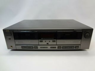Vintage Jvc Td - W207 Stereo Dual Cassette Player See Notes