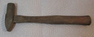 Vintage 12 " Hammer/mallet Woodworking W/ Handle 16oz