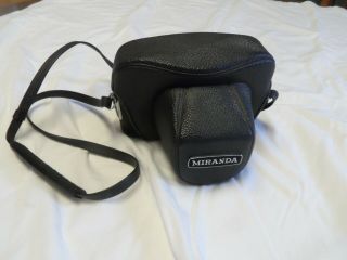 Vintage Miranda Sensorex Ii 35mm Camera With 50mm F1.  8 Lens