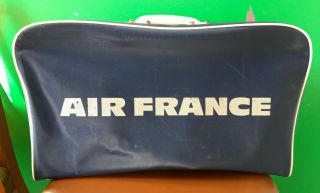 Vintage Air France Overnight Flight Bag