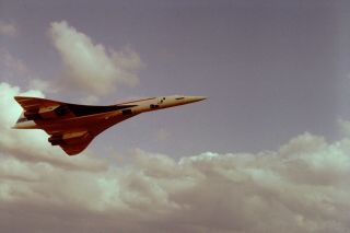 Bac Concorde At Farnborough Air Show Slide