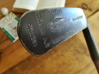 Antique Hickory Wood Shaft Harry Vardon Totteridge Mashie Golf Club,  Scotland