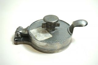 Vintage Hamburger Press Made From Aluminum With Adjustable Thickness