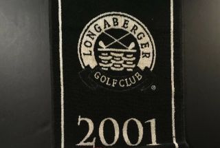 Vintage2001,  2002,  2003 Lonhaberger Golf Club Towel With Grommet And Snap.