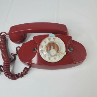 Vintage Princess Phone Rotary Dial Telephone Western Electric 702b 1960
