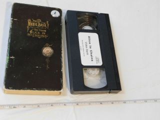 Alice In Chains Music Bank The Videos VHS tape vintage band documentary Man Box 2