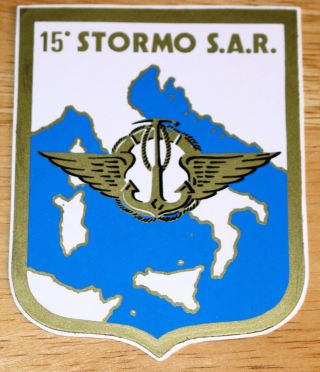 Ami Italian Air Force 15 Stormo S.  A.  R.  Sticker