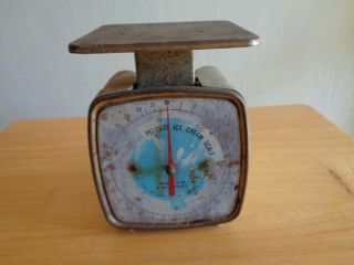 1965 Vintage Pelouze Ice Cream Scale Model Z - 32 Rough Dirty Cosmetic