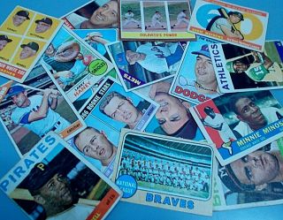 All 60 ' s VINTAGE 40ct - Koufax,  Ford,  Snyder,  Maris, 3
