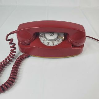 Vintage Princess Phone Rotary Dial Telephone Western Electric 702b 1969