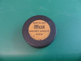 Vintage Northland Official Hockey Puck