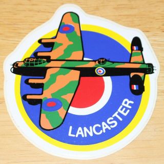 Raf Royal Air Force Avro Lancaster Sticker