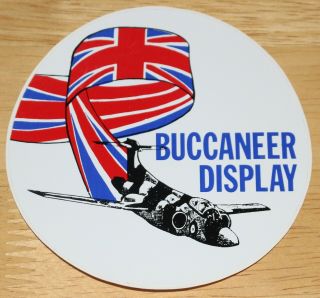 Raf Royal Air Force Hs Buccaneer Display Sticker