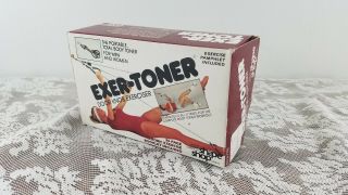 Exer - Toner Door Knob Exerciser Shape Shop Home Exercise Equipment Vintage