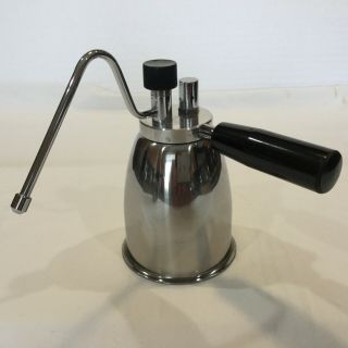 Vintage Vesubio Style Italian Stovetop Espresso Cappuccino Milk Steamer Frother