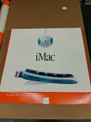 Vintage Apple M2452 iMac/G3 Teal Bondi Blue Aqua USB Keyboard 98 2