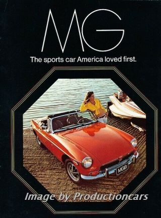 1973 Mg Mgb Gt Midget 3 - Page Advertisement Print Art Brochure Ad J767