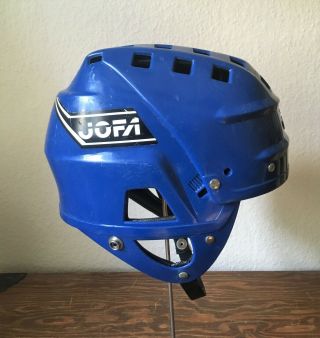 Dark blue JOFA ishockey helmet 51 280 