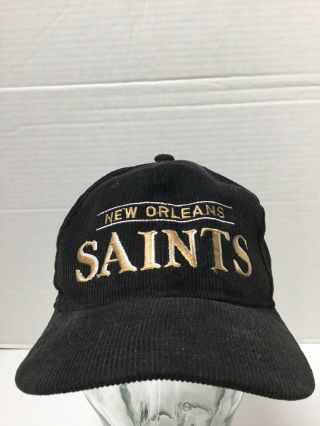 Vtg 90s Orleans Saints Nfl Football Hat