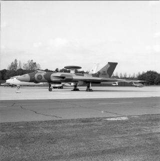 50 Sqn,  Avro Vulcan K.  2,  Xh561 At Raf Wildenrath,  C1983; Large Negative
