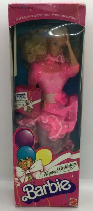 Happy Birthday Barbie 1922 Mattel 1983