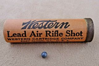Western Cartridge Co - Air Rifle Lead Shot | Shotshell Container
