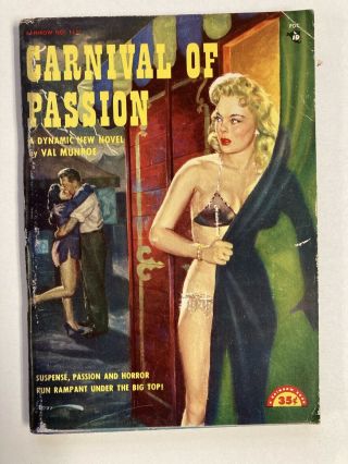 Carnival Of Passion Val Munroe Vintage Sleaze Gga Digest Paperback Rainbow Books