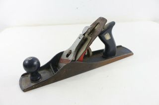 Vintage Stanley Handyman Wood Plane No.  5 Size Smooth Bottom Woodworking Tool