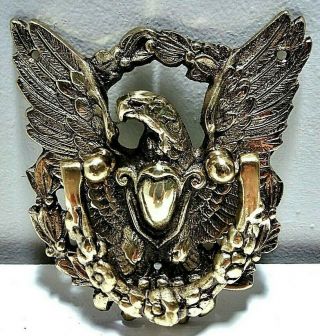 Antique Vintage Brass/ Bronze Eagle Door Knocker/ Home Decor