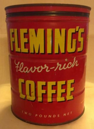 Vintage 2 Pound Fleming 