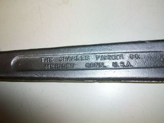 Vintage Charles Parker No.  3 Bench Vise Wrench 2