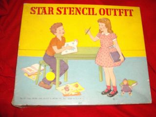Vintage Star Stencil Outfit No.  67 1950 Kid 