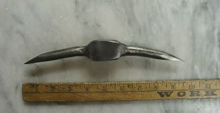 Antique Hand Forged 15oz.  Spike End Pick Head,  9 - 1/8 ",  Awesome,  One Of A Kind