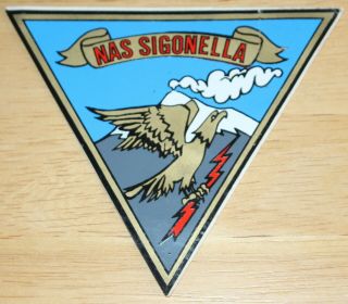Us Navy Nas Sigonella Italy Naval Air Station Sticker
