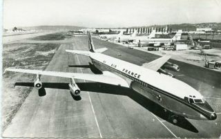 Airliner Issue Postcard Air France B707