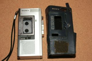 Vintage Sony M - 1000 Microcassette Recorder