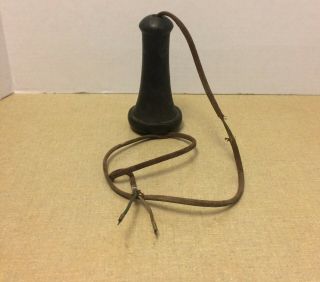 Antique Western Electric 143 - Aw Telephone Ear Piece Oak Wall Or Candlestick