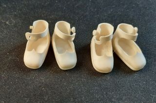 Vintage Betsy Mccall Doll Shoes 2 Pairs For 8 " Doll