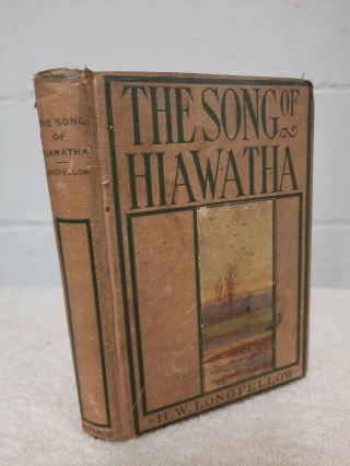 Vintage Miniature Song Of Hiawatha Longfellow