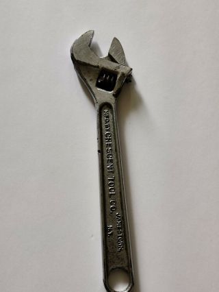Vintage Crescent Brand Crestoloy 10 " Adjustable Wrench Mechanic Tool
