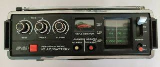 Vintage Panasonic Rf - 888 Psb - Fm - Am Portable3 - Band Radio - - &