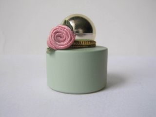 Full One Perfect Rose Georgette Mosbacher Vintage Perfume Mini 4 Ml
