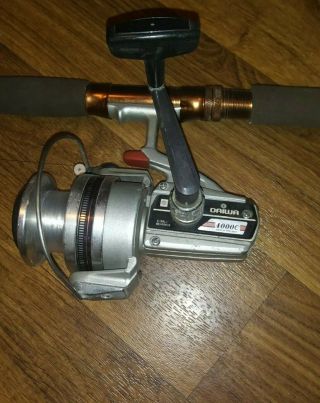 Vintage Antique Collectors Daiwa 4000c Spinning Reel Awesome Piece Of History