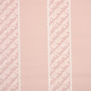 1940s Stripe Vintage Wallpaper Pink Button Tufted Stripes