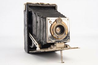Antique Kodak Premorette Junior 2 1/4 X 3 1/4 Plate Camera Please Read V14